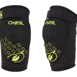 O'Neal Dirt Youth Kniebeschermer Kinderen - V.23 zwart/neon geel