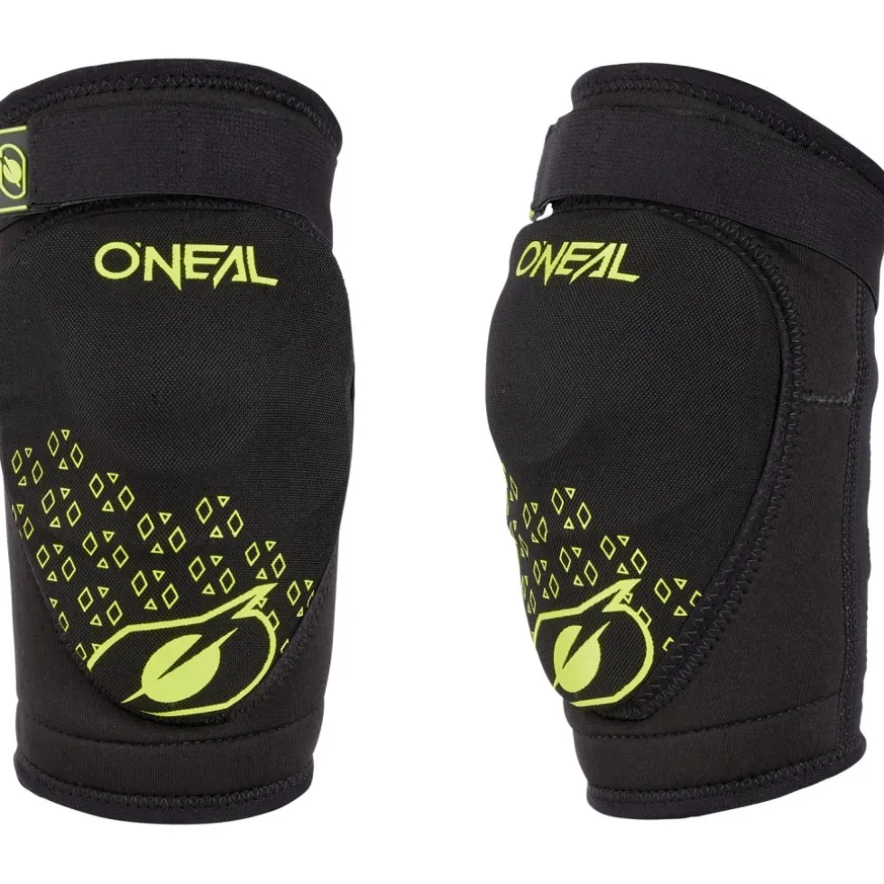 O'Neal Dirt Youth Kniebeschermer Kinderen - V.23 zwart/neon geel