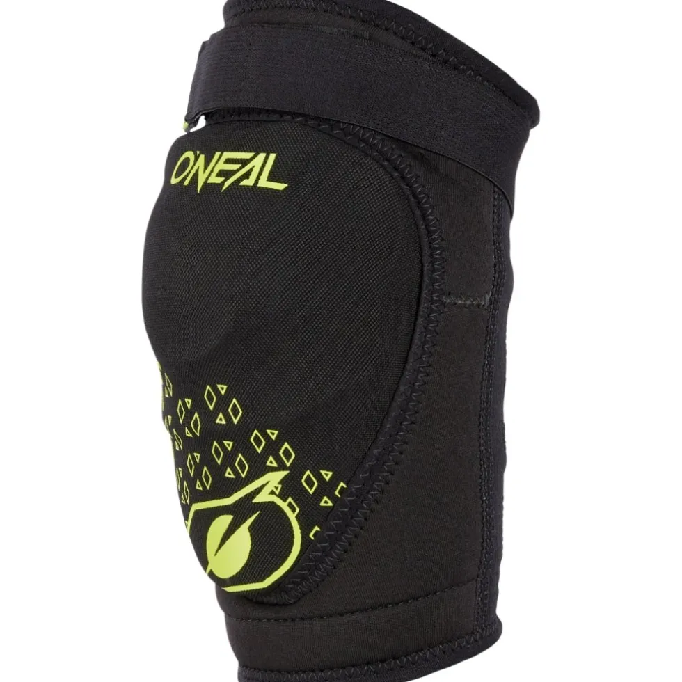 O'Neal Dirt Youth Kniebeschermer Kinderen - V.23 zwart/neon geel