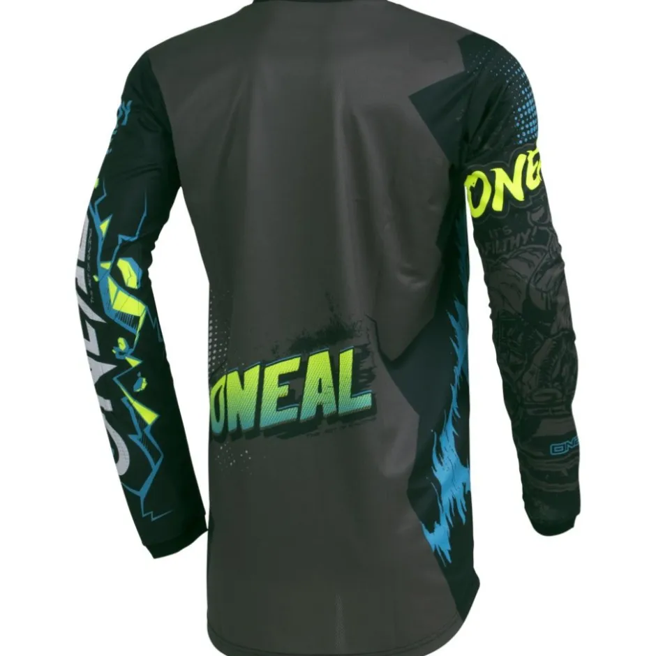 Shirts Kinderen < ONeal O'Neal Element Fiethirt met Lange Mouwen Kinderen - VILLAIN V.19 gray