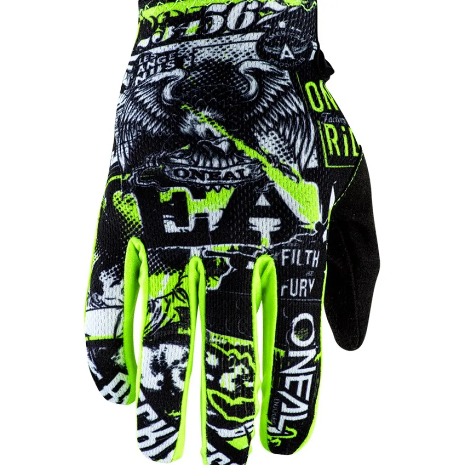 O'Neal Matrix Youth Handschoenen Kinderen - VILLAIN V.20 wit