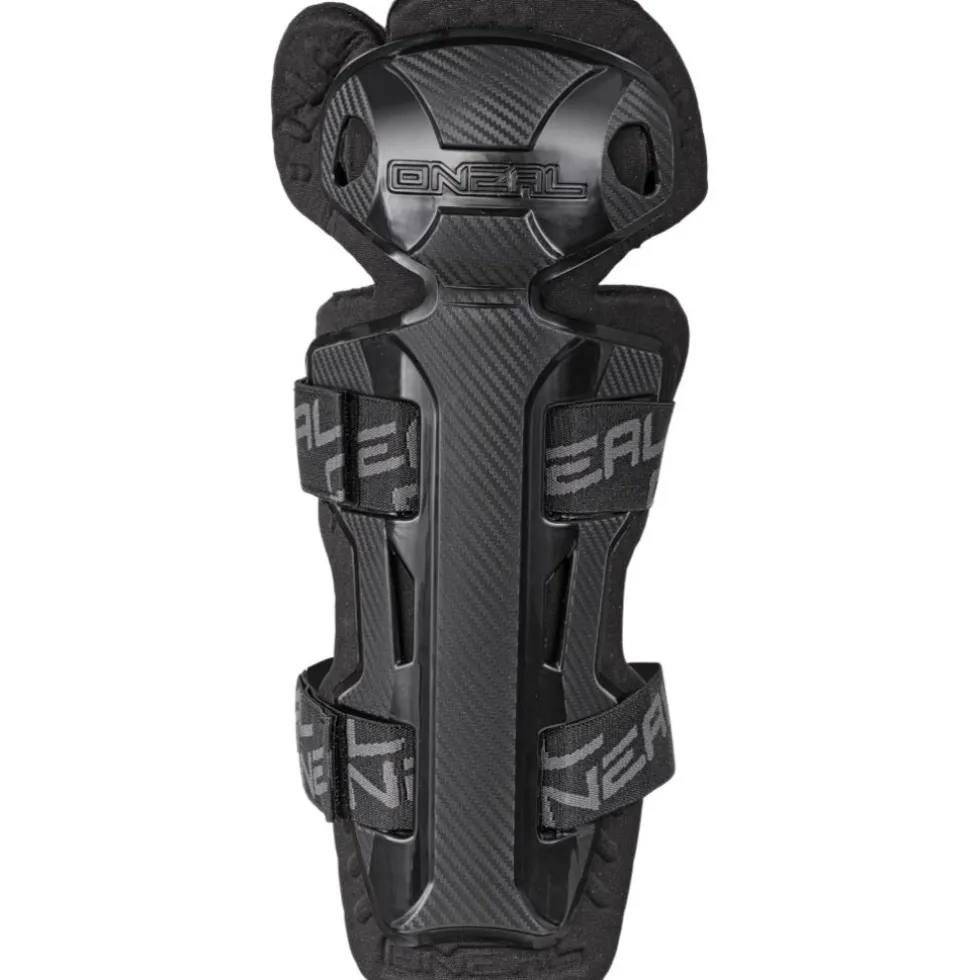 O'Neal Pro II RL Carbon Look Kniebeschermer - V.17 zwart