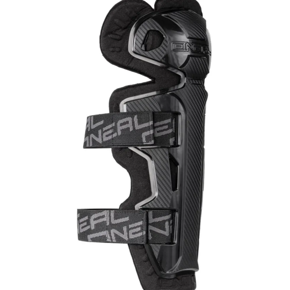 O'Neal Pro II RL Carbon Look Kniebeschermer - V.17 zwart
