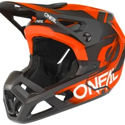Downhill Helmen < ONeal O'Neal SL1 Helm - STRIKE V.24 nero/rosso