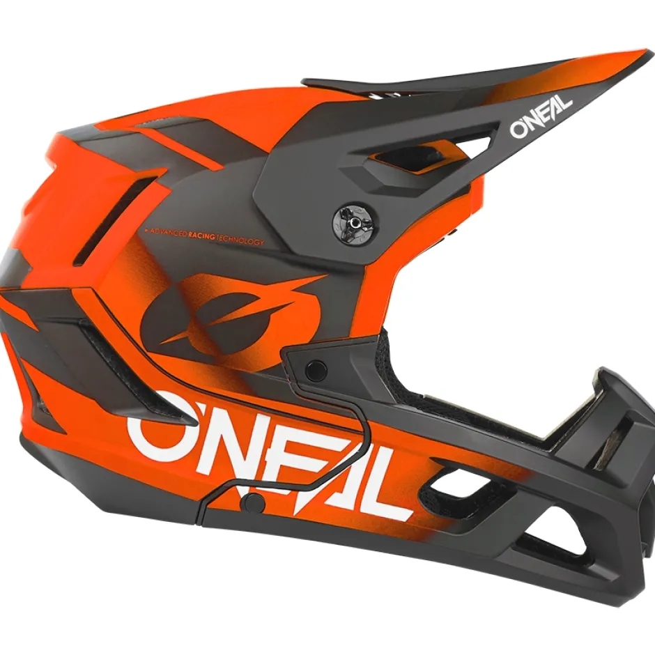 Downhill Helmen < ONeal O'Neal SL1 Helm - STRIKE V.24 nero/rosso