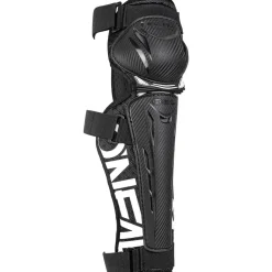 O'Neal Trail FR Carbon Look Kniebeschermer/Scheenbeschermer - V.20 zwart/wit
