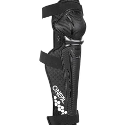 O'Neal Trail FR Carbon Look Kniebeschermer/Scheenbeschermer - V.20 zwart/wit