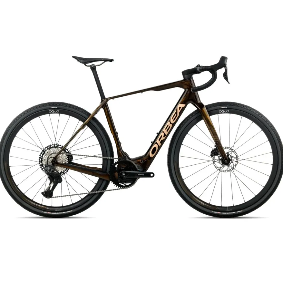 Elektrische Gravelbikes|Elektrische Fietsen < Orbea DENNA 20i - XT Di2 - Eektriche gravebike - 2026 - Carae Carbon View (go) - etaic God (go)