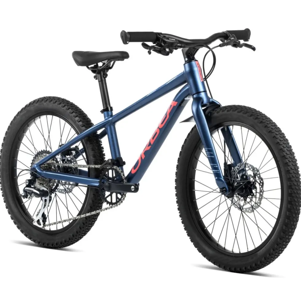 Orbea MX 20 TEAM - 20" Kinderfiets - 2025 - Moondust Blue - Red (matt)