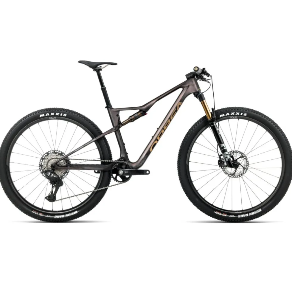 Orbea OIZ M-PRO - Carbon Mountainbike - 2026 - Bronze Carbon View - Titan Gold (matt/gloss)