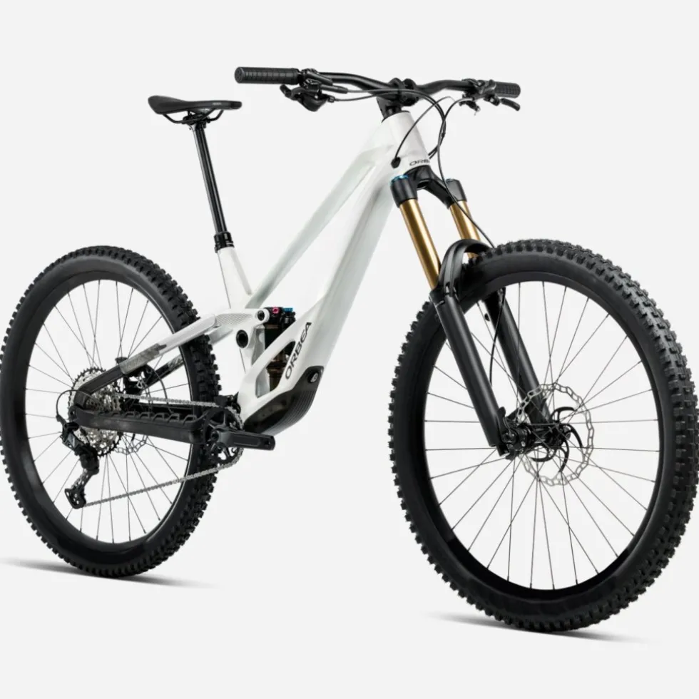 Orbea RALLON E-TEAM - 29/27.5" Carbon mtb - 2026 - White Chic - Diamond Black (gloss)