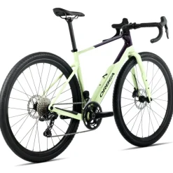 Gravelbikes Bikepacking < Orbea TERRA 30TEA - GRX RX820 Gravebike - 2026 - Acid Gu - Fantay Purpe Carbon (go)