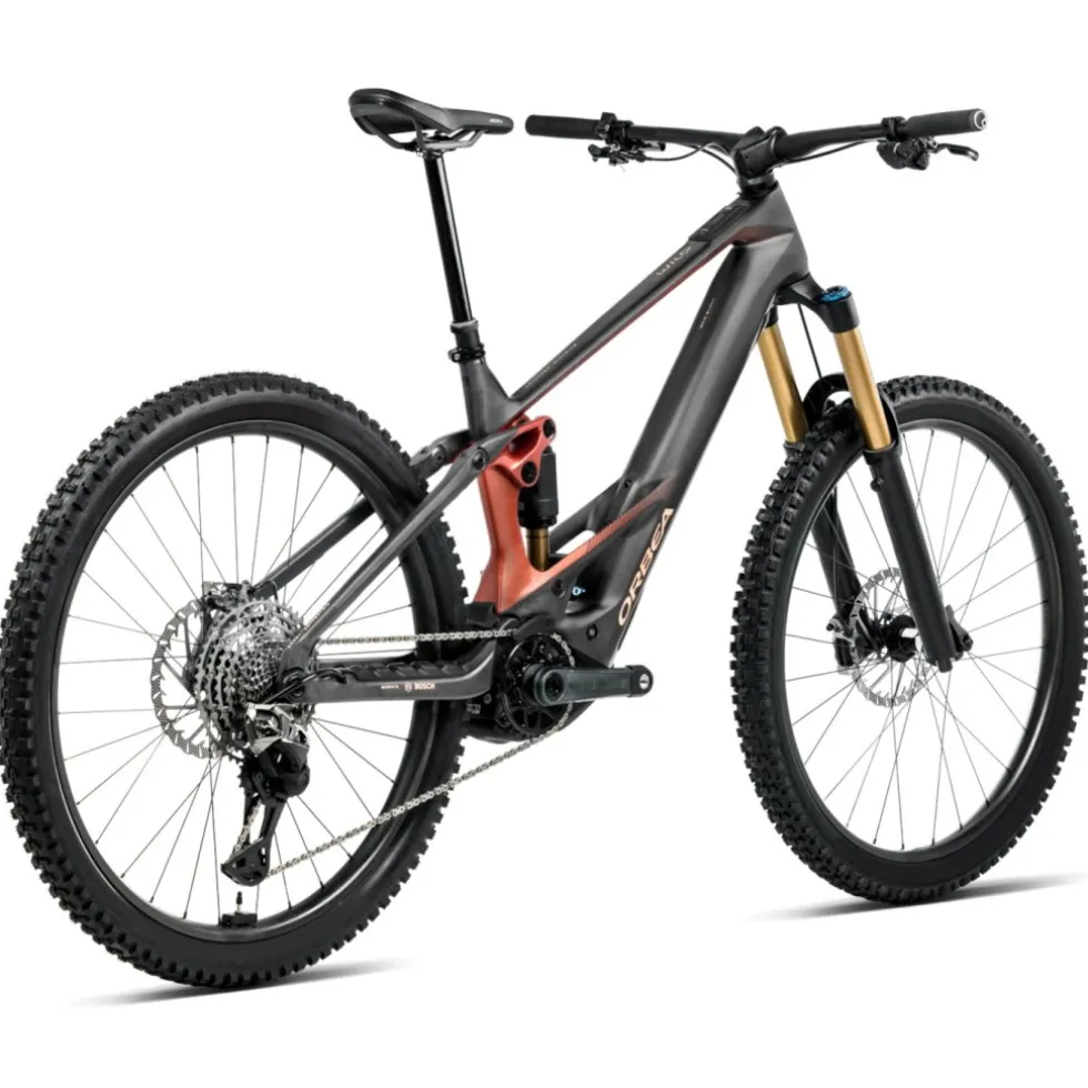 Orbea WILD M10 E-Mountainbike - 2026 - 29"/27.5" | Diamond Carbon (matt) - Mars Red (gloss)
