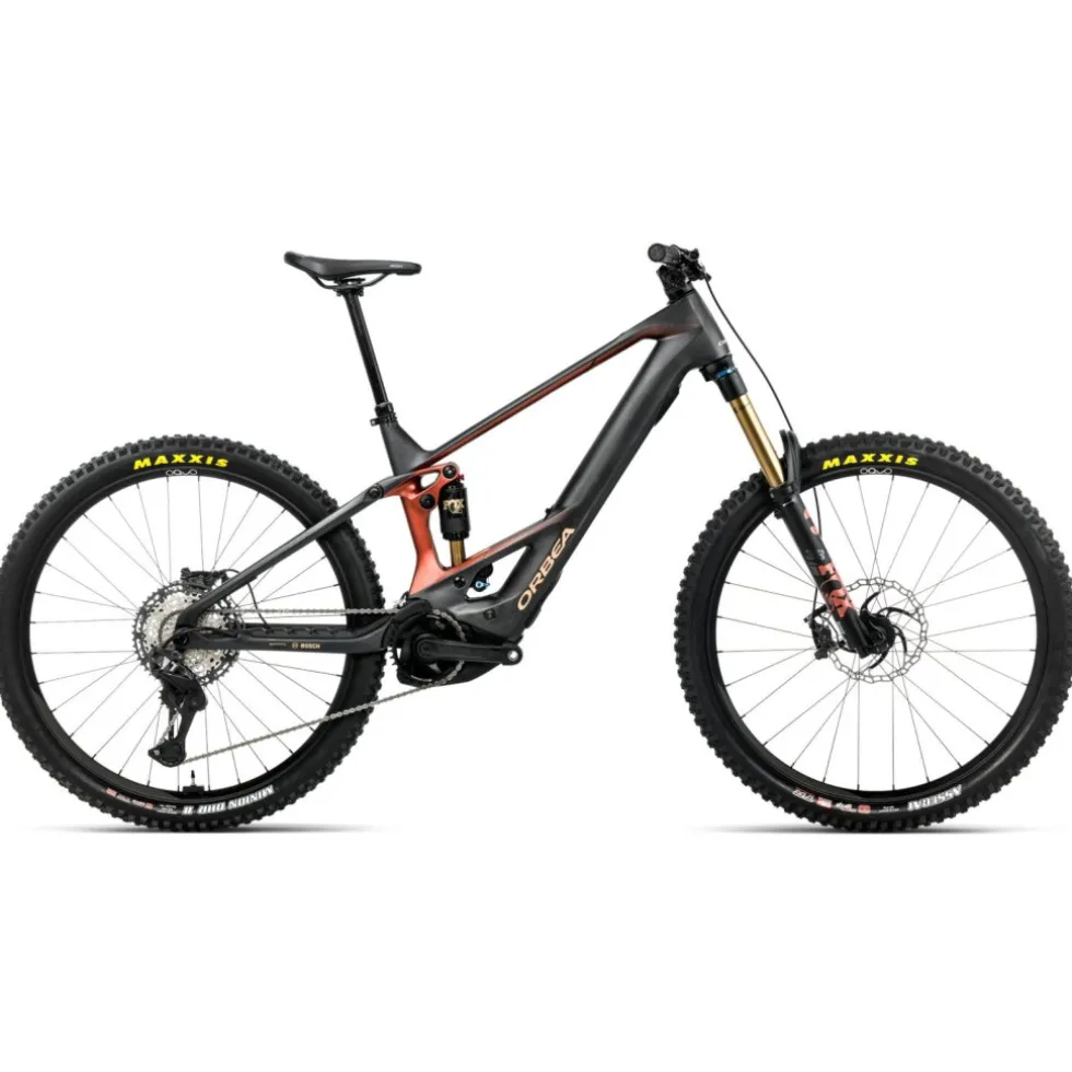 Orbea WILD M-TEAM - XT Di2 - Elektrische mountainbike - 2026 - 29"/27.5" | Diamond Carbon (matt) - Mars Red (gloss)