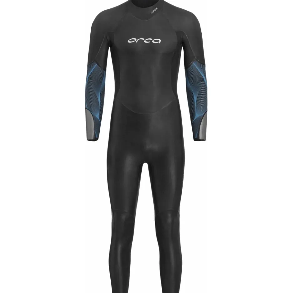 Neopreen Kleding|Neopreen Kleding < Orca Apex Flex Triatlon Wetsuit Heren - black/blue flex