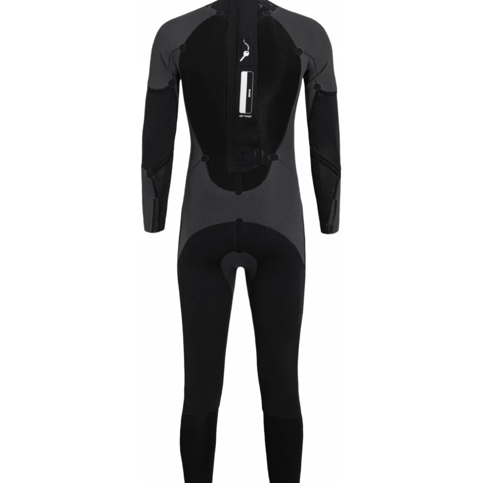Orca Apex Flow Triatlon Wetsuit Heren - black/silver total