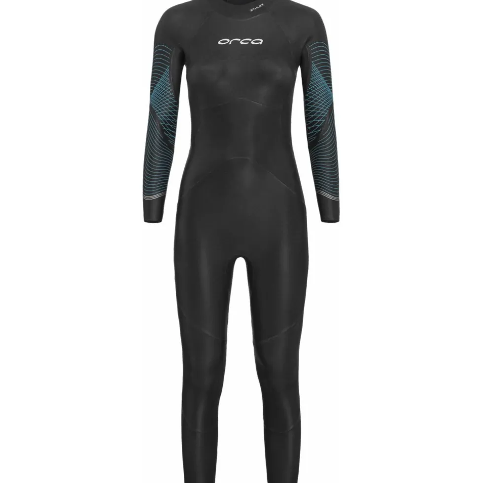 Orca Athlex Flex Triatlon Wetsuit Dames - black/blue flex