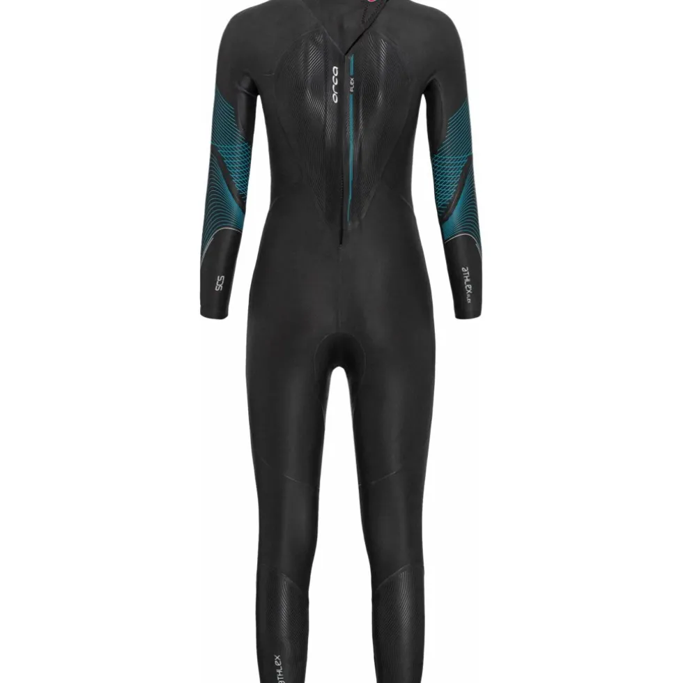 Orca Athlex Flex Triatlon Wetsuit Dames - black/blue flex