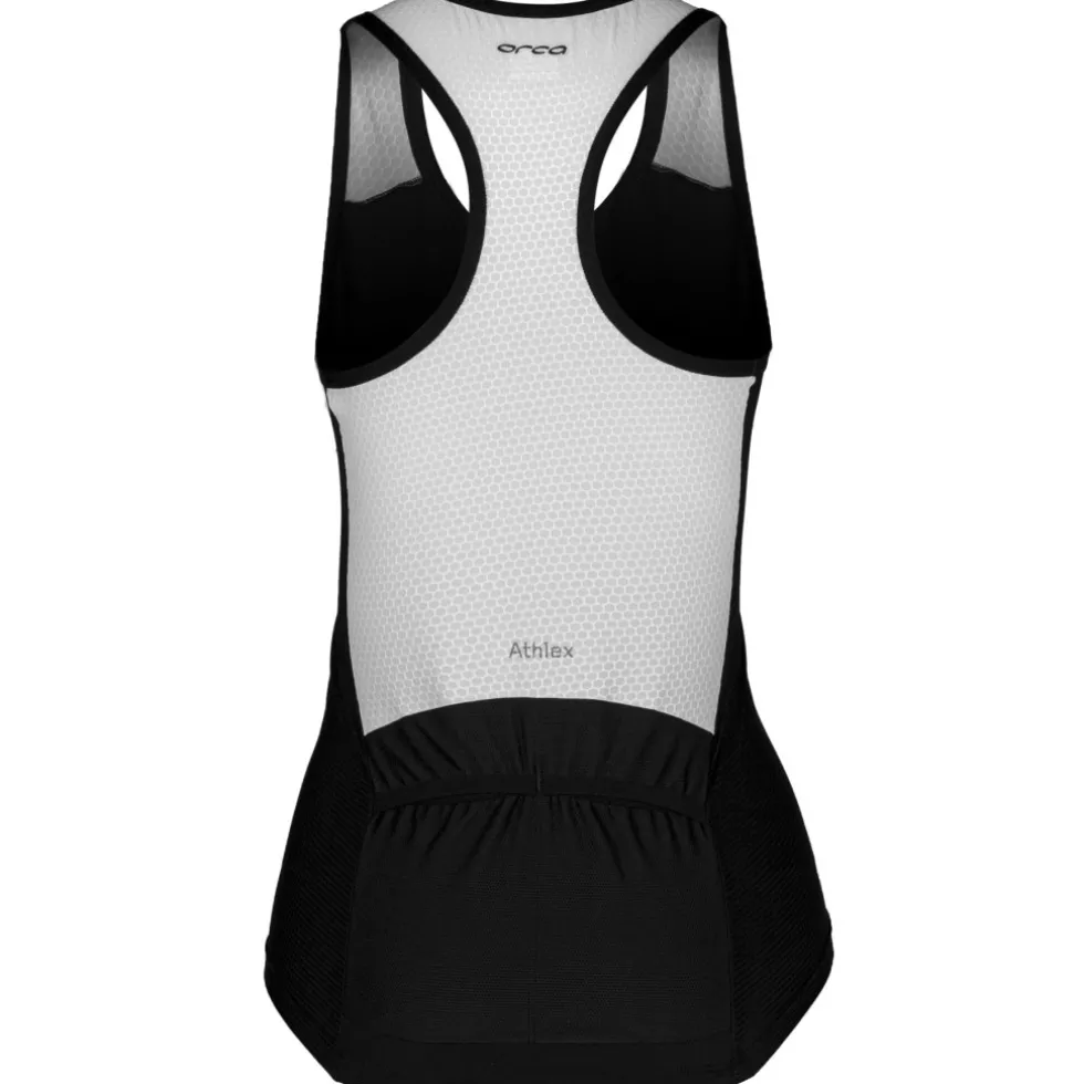 Orca Athlex Triatlontop zonder Mouwen Dames - wit
