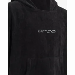 Zwemhulpmiddelen|Accessoires < Orca Katoen Badponcho - zwart