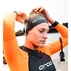 Orca Neopreen Hoofdband - zwart