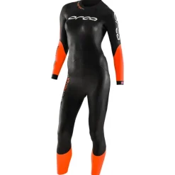 Orca Open Water SW Wetsuit Dames - zwart/oranje