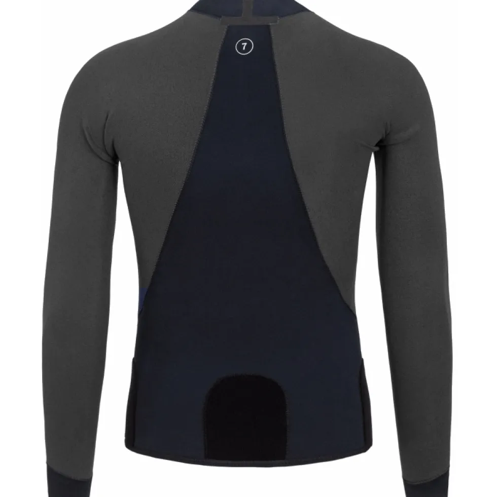 Orca Openwater Zeal 2 Pieces Neopreen Bovenstuk Heren - zwart NN22