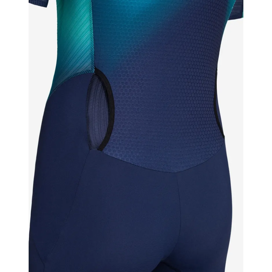 Trisuits|Trisuits < Orca Athex Aero Race V2 Triuit Heren - green print