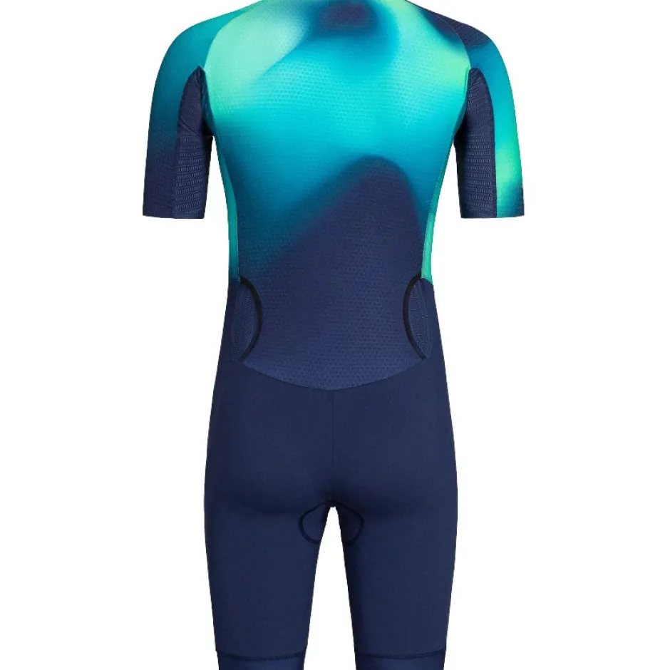 Trisuits|Trisuits < Orca Athex Aero Race V2 Triuit Heren - green print