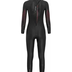 Orca Athlex Float Triatlon Wetsuit Dames - black/red buoyancy