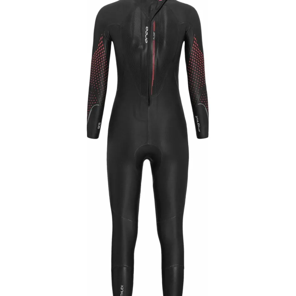 Orca Athlex Float Triatlon Wetsuit Dames - black/red buoyancy