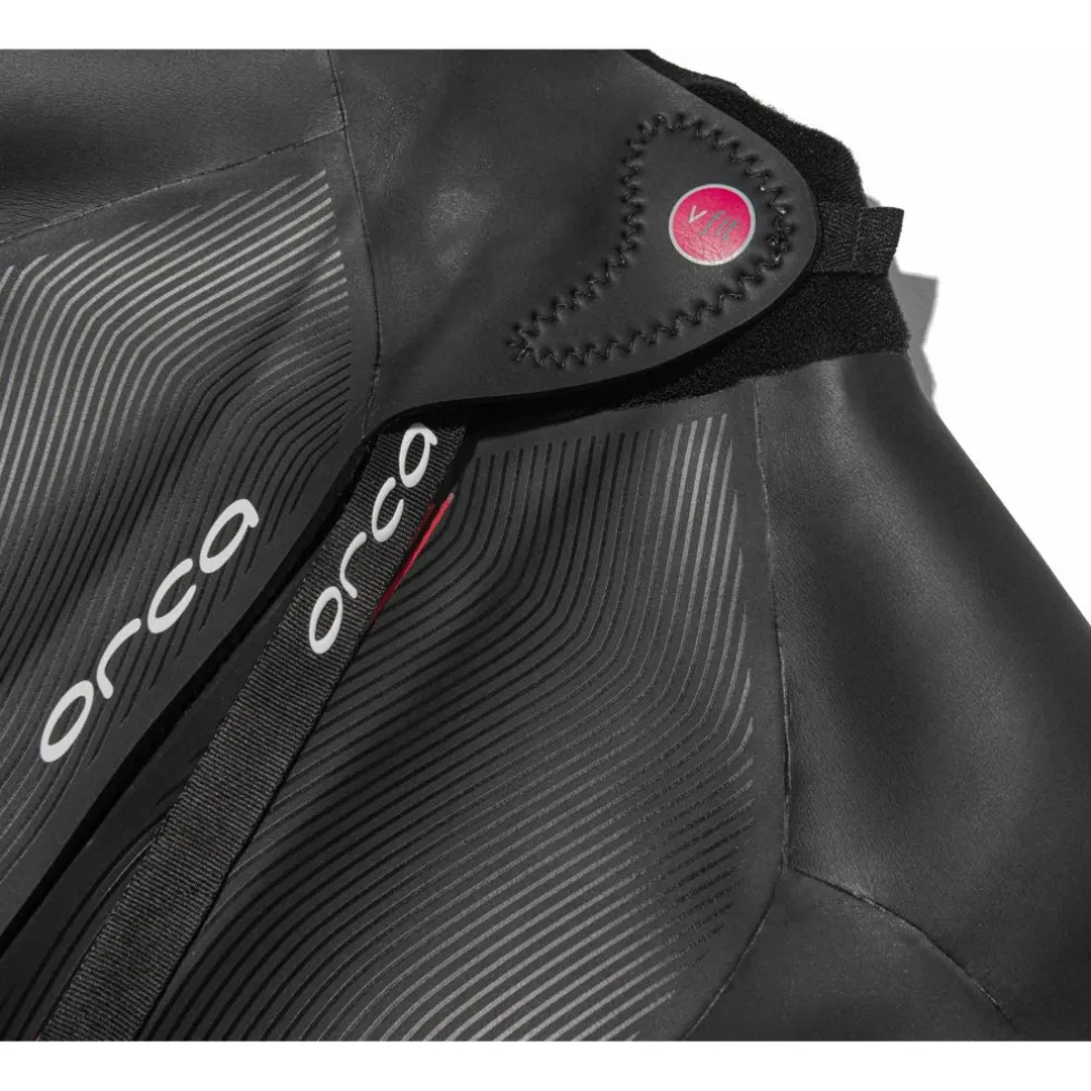 Orca Athlex Float Triatlon Wetsuit Dames - black/red buoyancy
