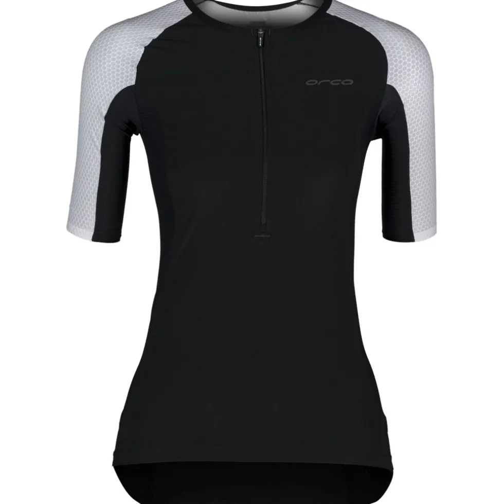 Orca Athlex Tri-Top met Korte Mouwen Dames - wit