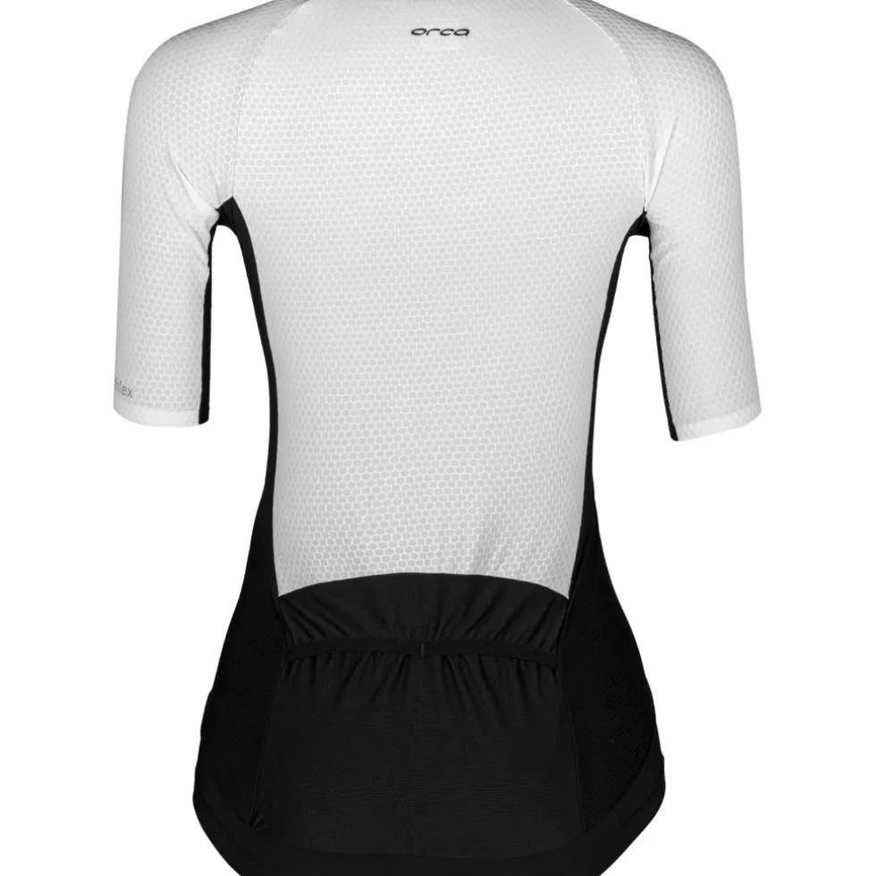 Orca Athlex Tri-Top met Korte Mouwen Dames - wit