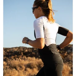 Orca Athlex Tri-Top met Korte Mouwen Dames - wit