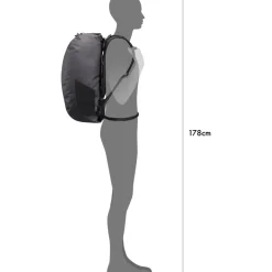 Rugzakken & Drinksystemen < ORTLIEB Atrack Metrosphere - Rugzak - 34L - black embossed