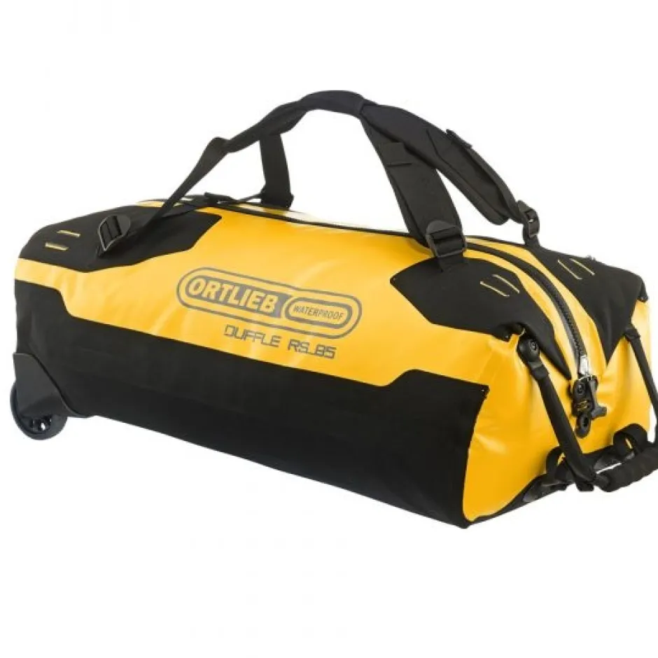 Reistassen & Sporttassen|Reistassen & Sporttassen < ORTLIEB Duffle RS - Reistas met Wielen - 85L - sun yellow