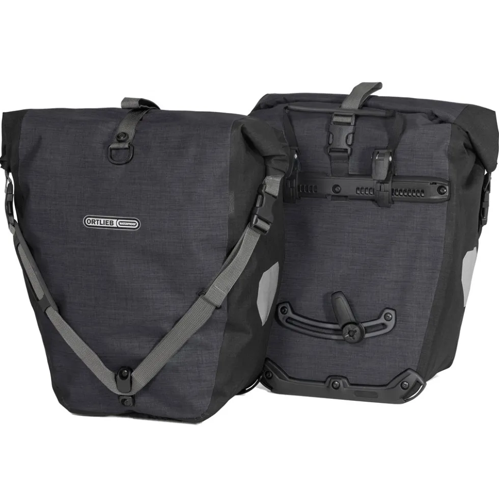 ORTLIEB Back-Roller Plus - QL2.1 Bagagetas (Paar) - 2x20L - granite-black
