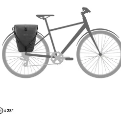 ORTLIEB Back-Roller Urban Single - QL3.1 Fietstas - 20L - pepper