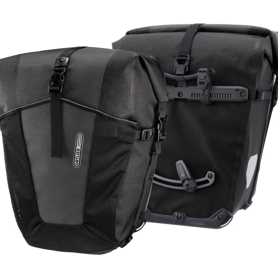 Bagagedragertassen < ORTLIEB Back-Roller XL Plus - QL2.2 Fietstas (Paar) - 35L - granite-black