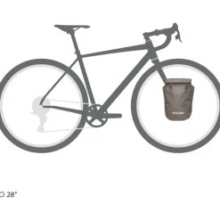 ORTLIEB Fork-Pack - Vorktas - 5.8L - dark sand