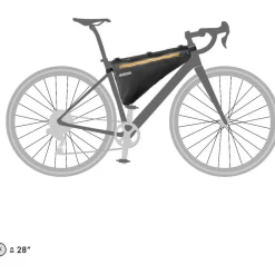 ORTLIEB Frametas - 6L - zwart mat