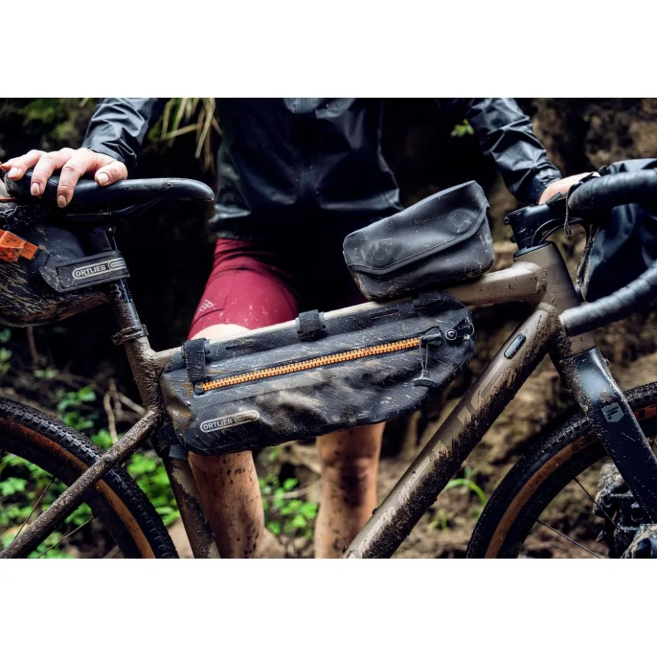 Frametassen|Top Tube Bag < ORTLIEB Fuel-Pack Bovenbuis Tas - 1L - zwart mat