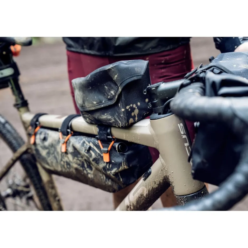 Frametassen|Top Tube Bag < ORTLIEB Fuel-Pack Bovenbuis Tas - 1L - zwart mat