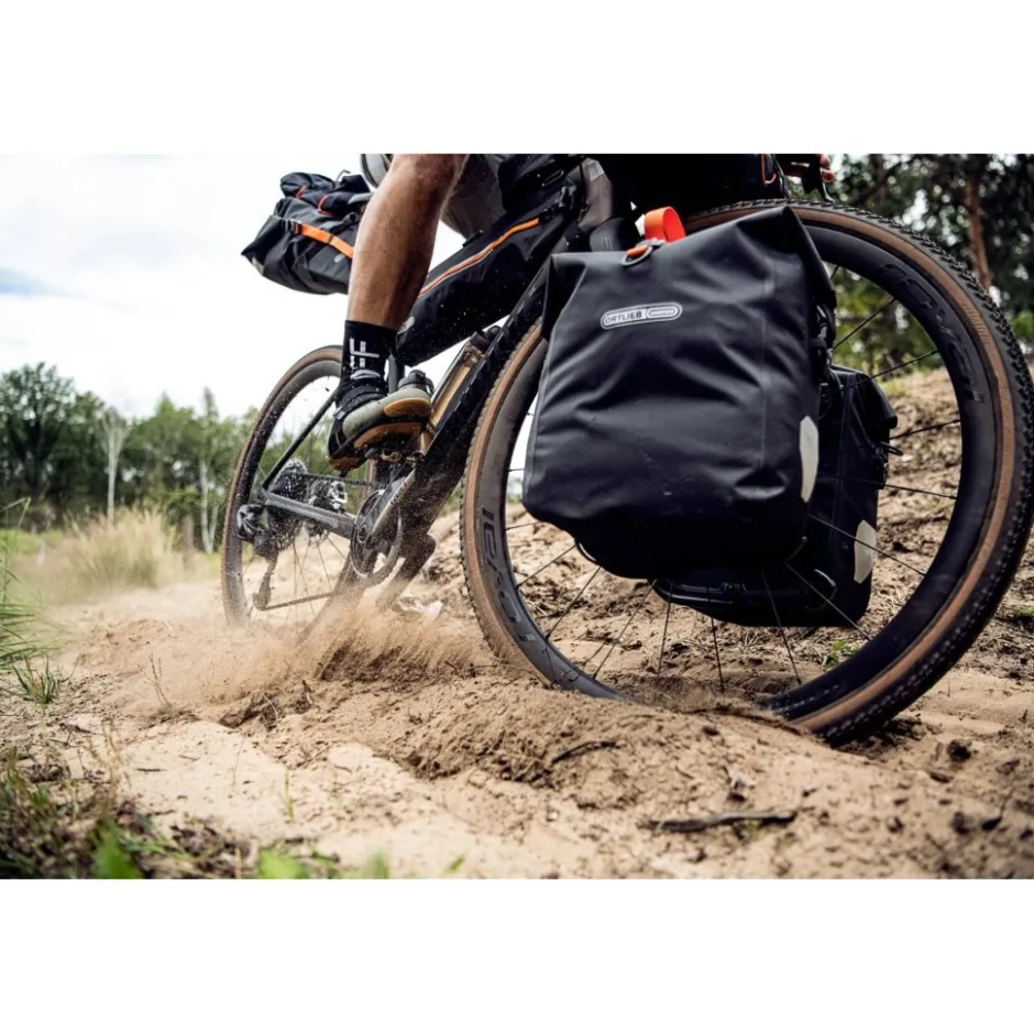 Bagagedragertassen < ORTLIEB Gravel-Pack - QL2.2 Bagagetas (Paar) - 2x14.5L - black matt