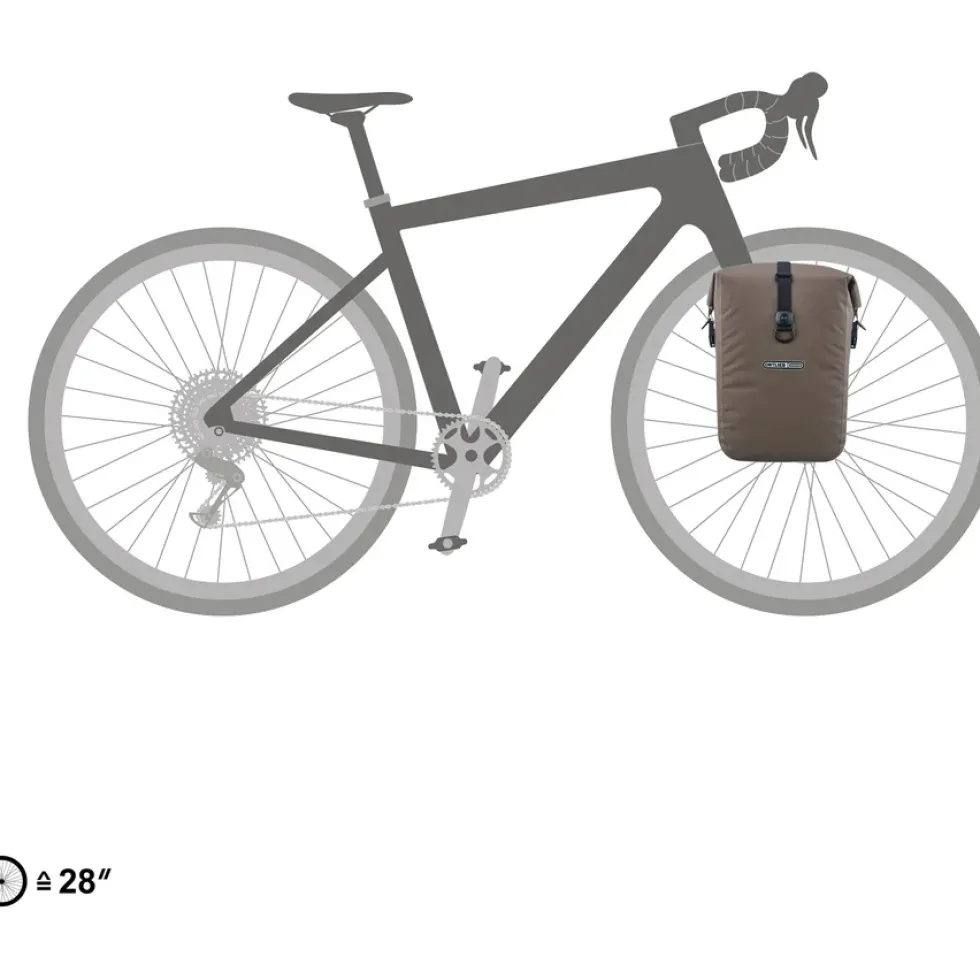ORTLIEB Gravel-Pack - QL2.2 Bagagetas (Paar) - 2x14.5L - dark sand