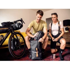 ORTLIEB Gravel-Pack Single - QL2.2 Bagagetas - 14.5L - dark sand