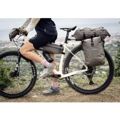 ORTLIEB Gravel-Pack Single - QL2.2 Bagagetas - 14.5L - dark sand