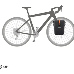 ORTLIEB Gravel-Pack Single - QL2.2 Bagagetas - 14.5L - black matt