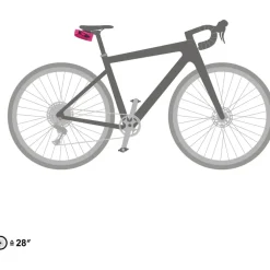 ORTLIEB Micro Zadeltas - 0.5L - cyber pink